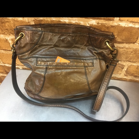 VNTG LMTD FOSSIL DISTRESSED Crossbody Bag BOHOMIAN - Picture 2 of 7
